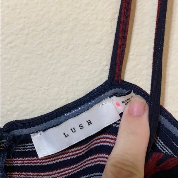 LUSH || Striped Bodycon Dress - Picture 4 of 4